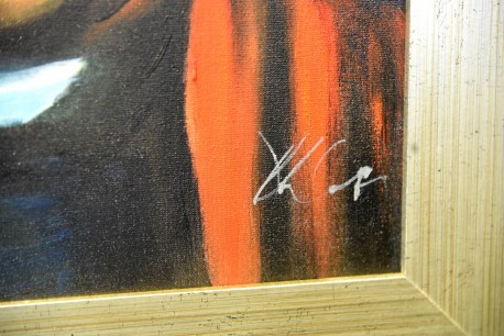 Toilette verte, signiert, 2000