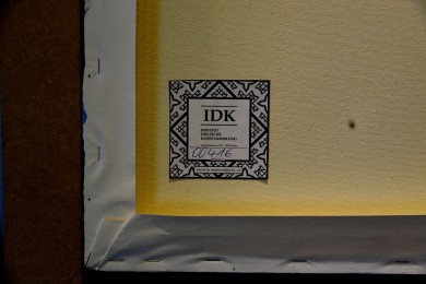 Toilette verte, signiert, 2000