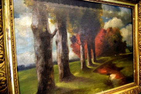 Impressionistisches Landschaftsbild, signiert C.K., 1905