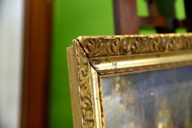 Impressionistisches Landschaftsbild, signiert C.K., 1905