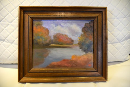 Impressionistische Seenlandschaft, Herbert Hammerschmidt, 1981