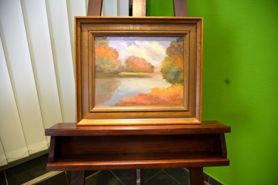 Impressionistische Seenlandschaft, Herbert Hammerschmidt, 1981