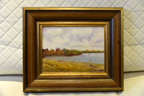 Baggersee, Herbert Hounerschmidt, 1980