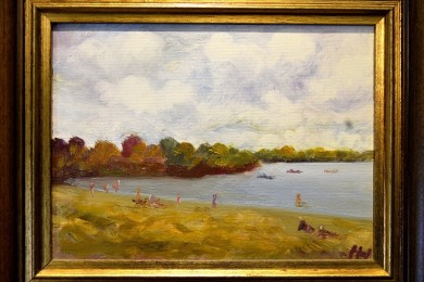 Baggersee, Herbert Hounerschmidt, 1980