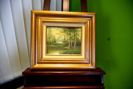 Fluss im grünen Wald, Lindenmann, 1926