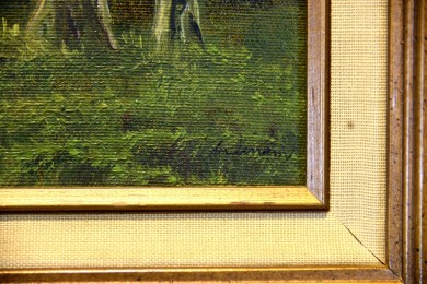 Fluss im grünen Wald, Lindenmann, 1926