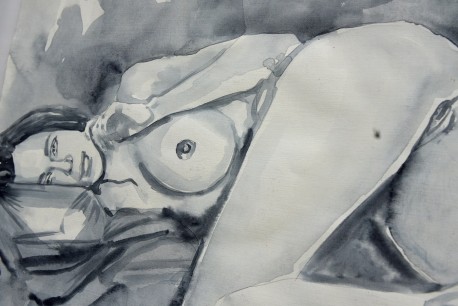 nude female obsession, Samia, 2018