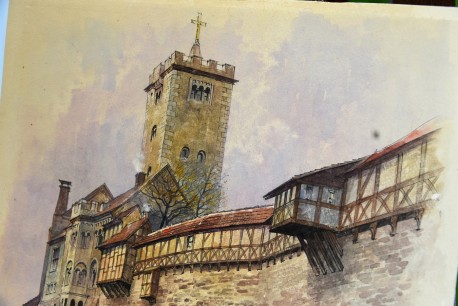 Rothenburg ob der Tauber, Gustav Lüttgens, 1914