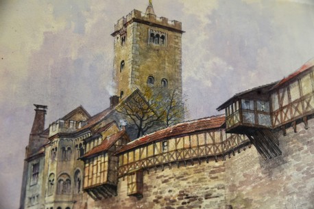 Rothenburg ob der Tauber, Gustav Lüttgens, 1914