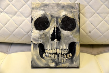 Akademische Studie eines Schädels, Sascha Skobl, 2010