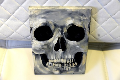 Akademische Studie eines Schädels, Sascha Skobl, 2010