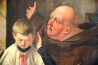 Messschüler und Mönch bei der Lektüre, Albert Köhler, 1838