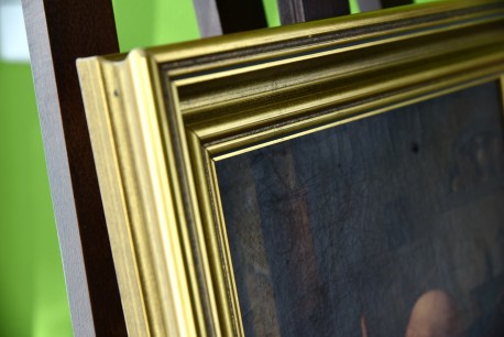 Messschüler und Mönch bei der Lektüre, Albert Köhler, 1838