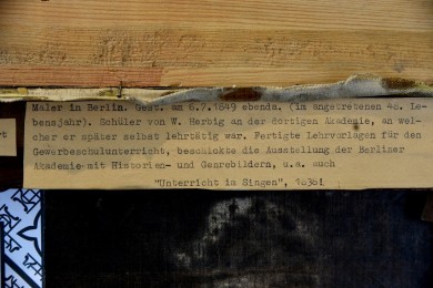 Messschüler und Mönch bei der Lektüre, Albert Köhler, 1838