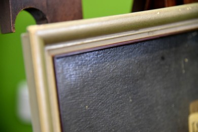 Jesus Christus am Kreuz über Totenkopf, Fleischmann, 1913