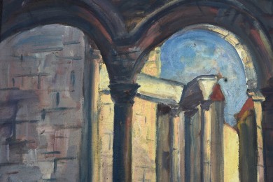 Sphinx im Tempel, Savic, 1905