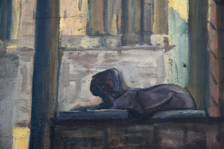 Sphinx im Tempel, Savic, 1905