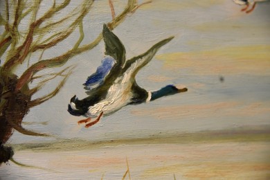 Wildenten über dem Moorsee, Kattinger, 1938