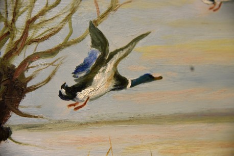 Wildenten über dem Moorsee, Kattinger, 1938