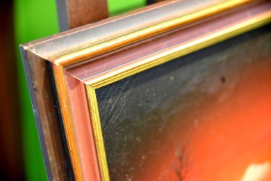 Der Tod - surreale Waldlandschaft, Bojan Bjelo Vuk, 1980