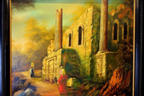 Zerstörter Tempel, Pascal, 1890