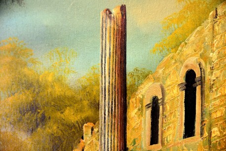 Zerstörter Tempel, Pascal, 1890