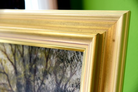 Waldweg am Bach, Helmut Kips, 1967