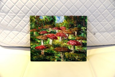 Waldboden mit Pilzen, Wolfgang Heinz Unger, 1939