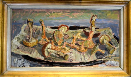 Stillleben mit Pilzen, Sven Olof Rosén, 1941