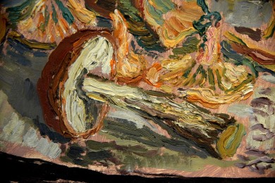 Stillleben mit Pilzen, Sven Olof Rosén, 1941