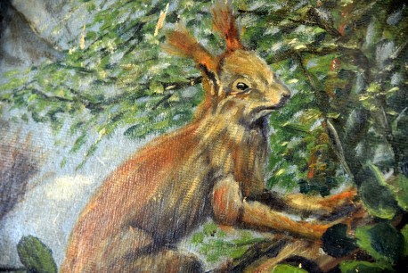 Der Eichkater im Geäst, Kutz, 1948