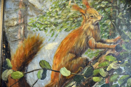 Der Eichkater im Geäst, Kutz, 1948