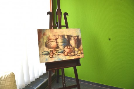 Pilze & Gemüse, Stillleben, Fauth, 1991