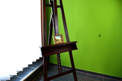 Das Haus im Garten im Sommer, Miniatur, 1978