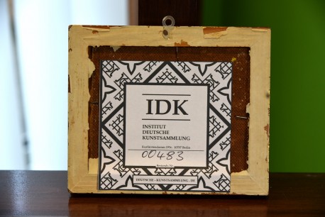 Das Haus im Garten im Sommer, Miniatur, 1978