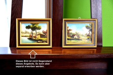 Das Haus im Garten im Sommer, Miniatur, 1978