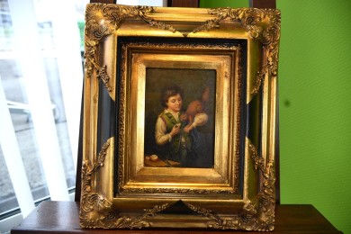 Der Junge mit dem Eichhörnchen, R. T., 1951