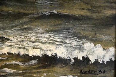 Wellen im Meer, Harder, 1935