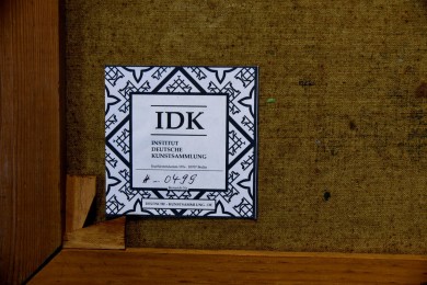 Leuchtender Retter an der Felswand, Jugendstil, Alois De Laet, 1900