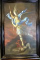 St. Michael und der Teufel, unsign., 1890