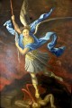 St. Michael und der Teufel, unsign., 1890