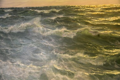 Tosende See, Gischt in der Brandung, Patrick von Kalckreuth, 1923