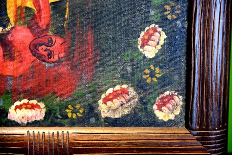 Engel und Teufel, unsigniert, 1910