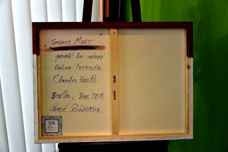 Grüne Wellen (GREEN OCEAN), René Schumann, 2018