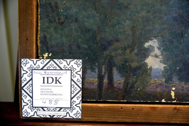 Zerstörte Kirche, Erich Feyerabend, 1915