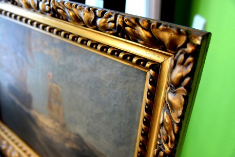 Zwei Segelschiffe auf Hoher See, Ludwig Rath, 1820