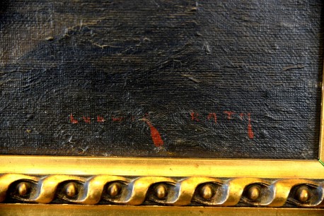 Zwei Segelschiffe auf Hoher See, Ludwig Rath, 1820