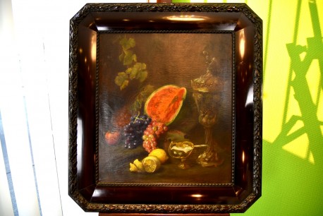 Früchte im Dunklen, Stillleben, Walter Graf von Looz-Corswarem, 1897