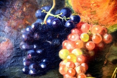 Früchte im Dunklen, Stillleben, Walter Graf von Looz-Corswarem, 1897