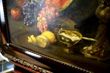 Früchte im Dunklen, Stillleben, Walter Graf von Looz-Corswarem, 1897